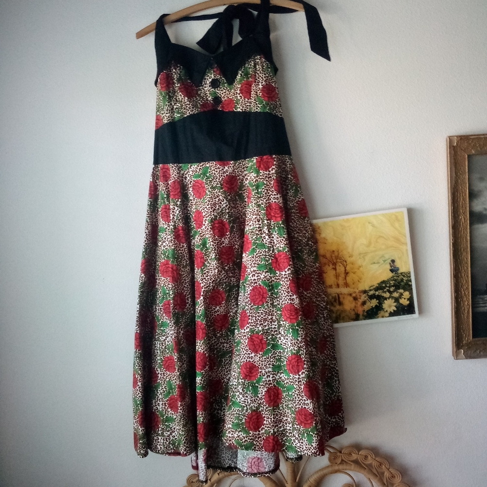 Rockabilly Roses Dress